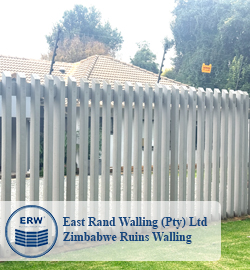 Concrete Palisade Fencing for Property Security