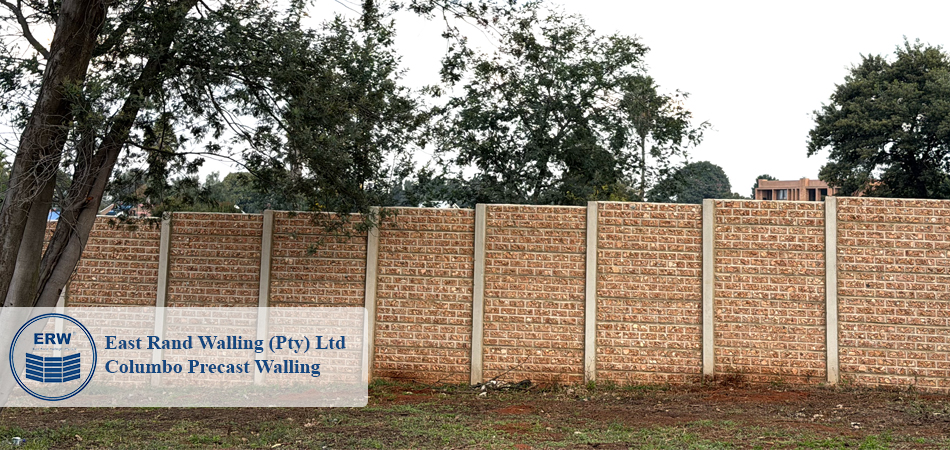 Columbo Crushed Brick Precast Wall East Rand Walling (Pty) Ltd